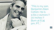 Andy Cohen Welcomes Adorable Baby Boy Benjamin Allen Cohen To The World