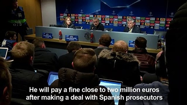Mourinho avoids jail but hit by fine for tax fraud in Spain