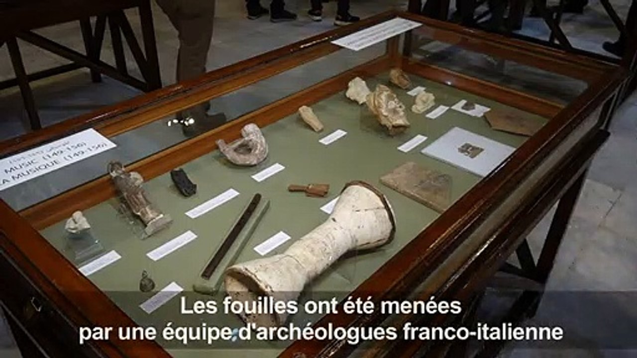 Exposition d'antiquités "rares" au Musée d'Egypte du Caire