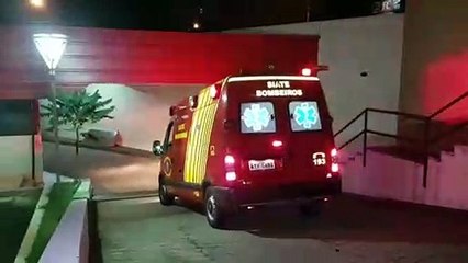 Siate atende homem vítima de agressão no Guarujá