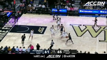 Pittsburgh vs. Wake Forest Basketball Highlights (2018-19)