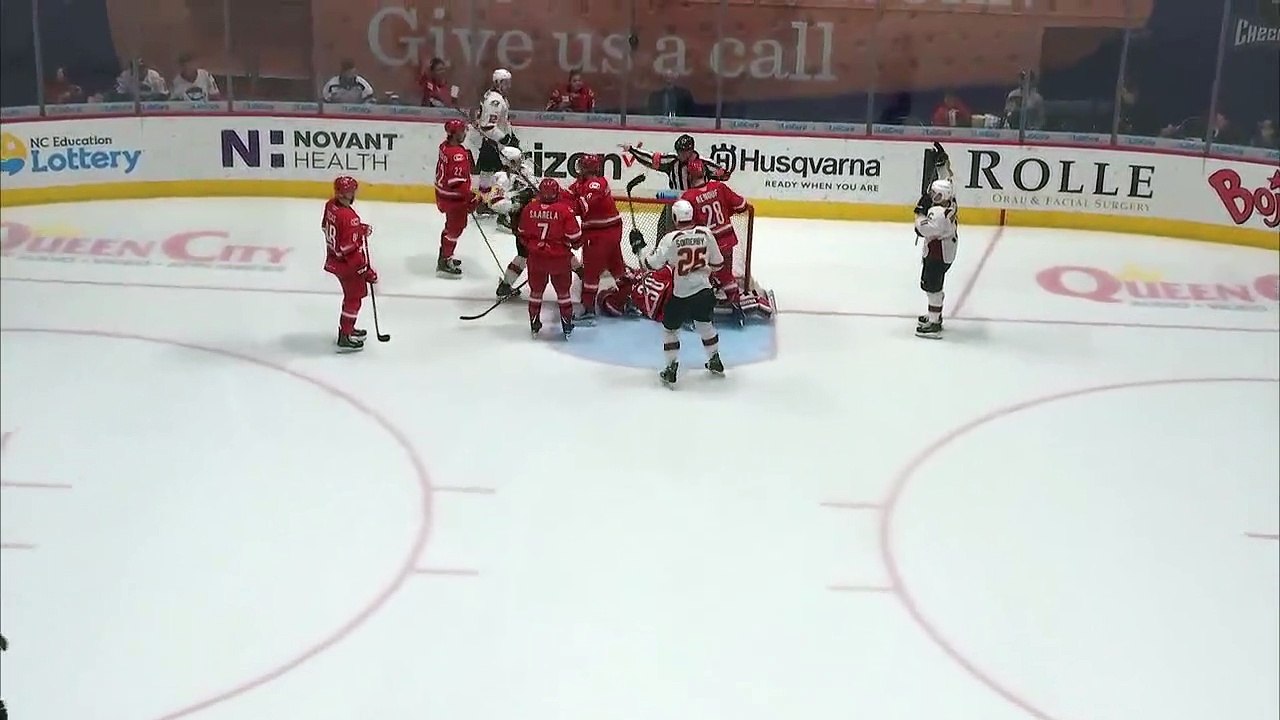 Charlotte Checkers 3, Cleveland Monsters 1 FINAL