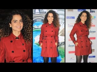 Bollywood's Sexy Siren, Kangana Ranaut Attends IITT Exhibition