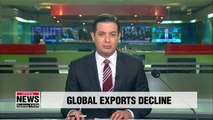 Major exporters including S. Korea seeing decline in shipments