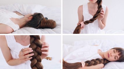 PROTECTIVE SLEEP HAIRSTYLES! Haircare tips for healthy & beautiful hair!