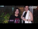 Sania Mirza and Farah Khan spotted