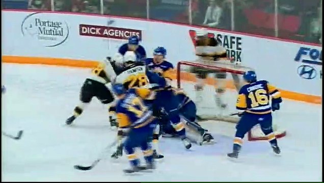 WHL Saskatoon Blades at Brandon Wheat Kings