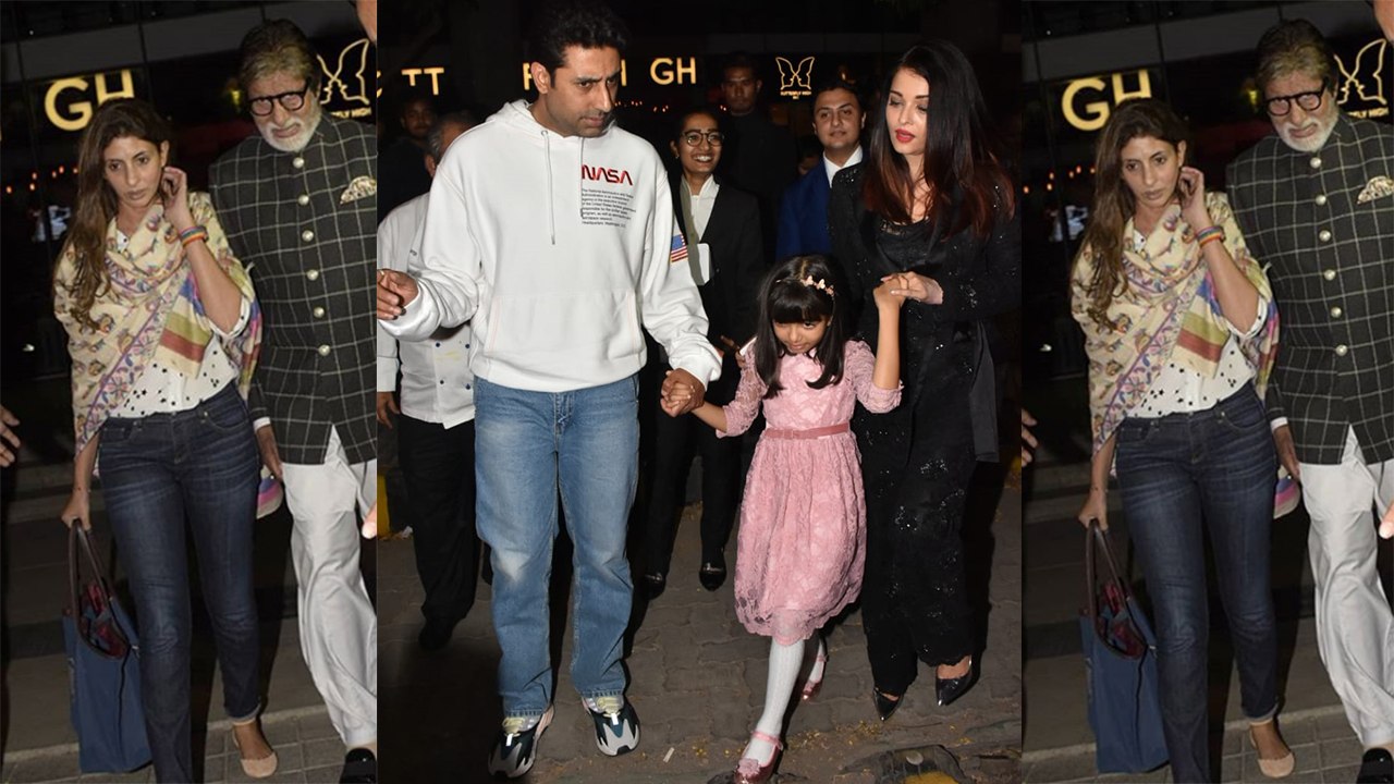 Abhishek Bachchan celebrates birthday with Aishwarya Rai Bachchan and Aaradhya | FilmiBeat