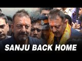 Sanjay Dutt Seeks Blessings At Siddhivinayak And His Mother's Grave