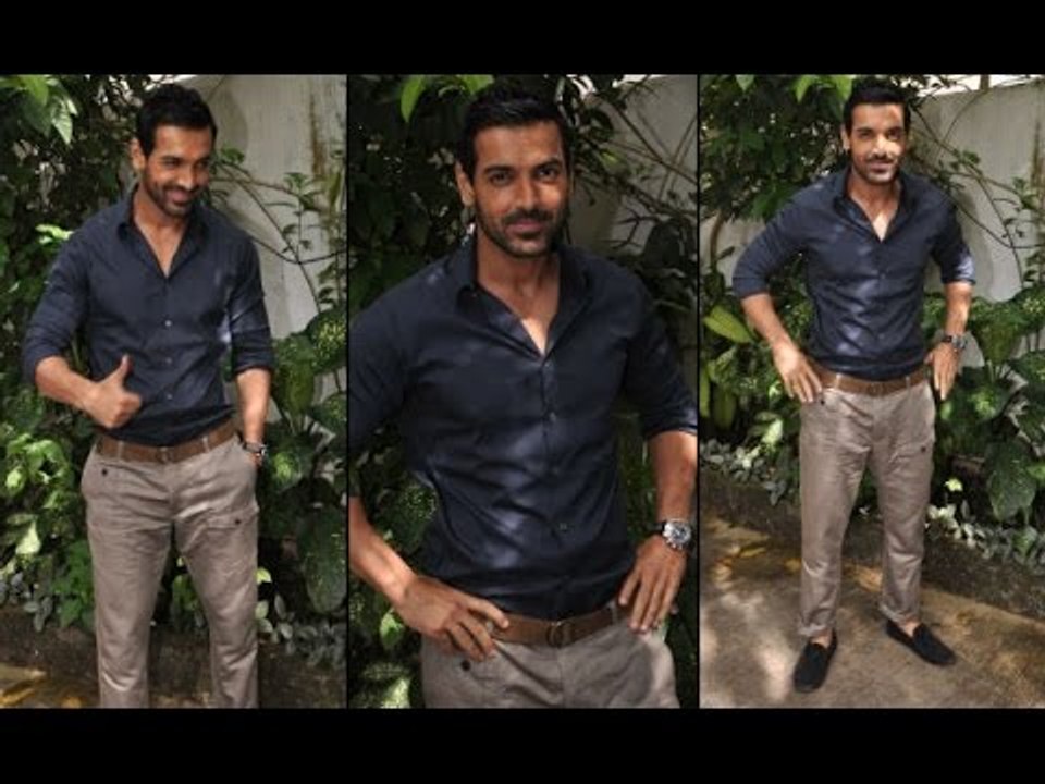 John Abraham on wearing shoes Varun Dhawan | Dishoom | Upcoming Bollywood Movie