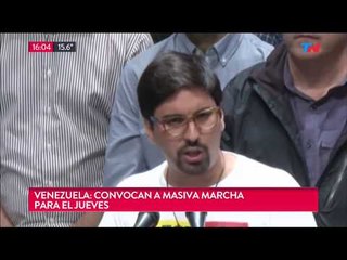 Venezuela: La oposición llama a una huelga nacional