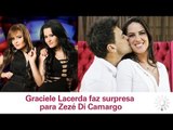 [VIDA DOS FAMOSOS] Graciele Lacerda faz surpresa para Zezé Di Camargo