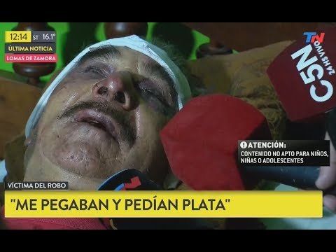 Roban a los golpes a pareja de jubilados en Lomas de Zamora