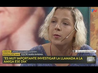 ¿Dónde está María Eugenia?