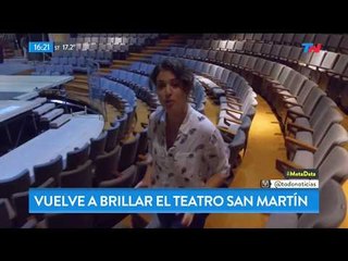 Vuelve a brillar el Teatro San Martín