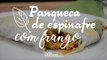 Receita: Panqueca de Espinafre com Frango
