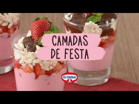 Receita: Camadas de Festa