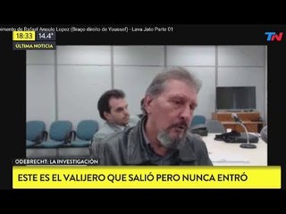 El valijero que salió pero nunca entró a nuestro país