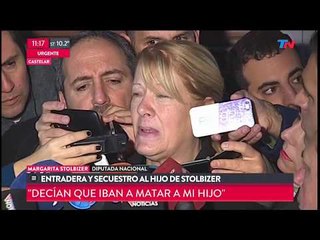 Secuestraron al hijo Me margarita Stolbizer