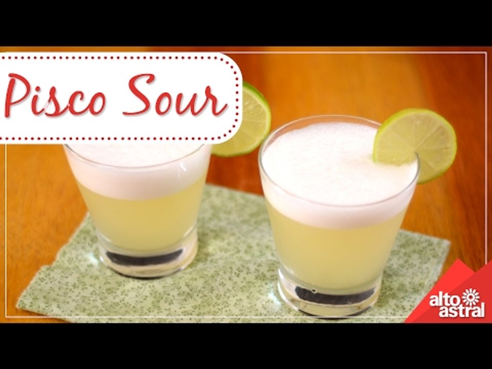 Receita: Pisco Sour