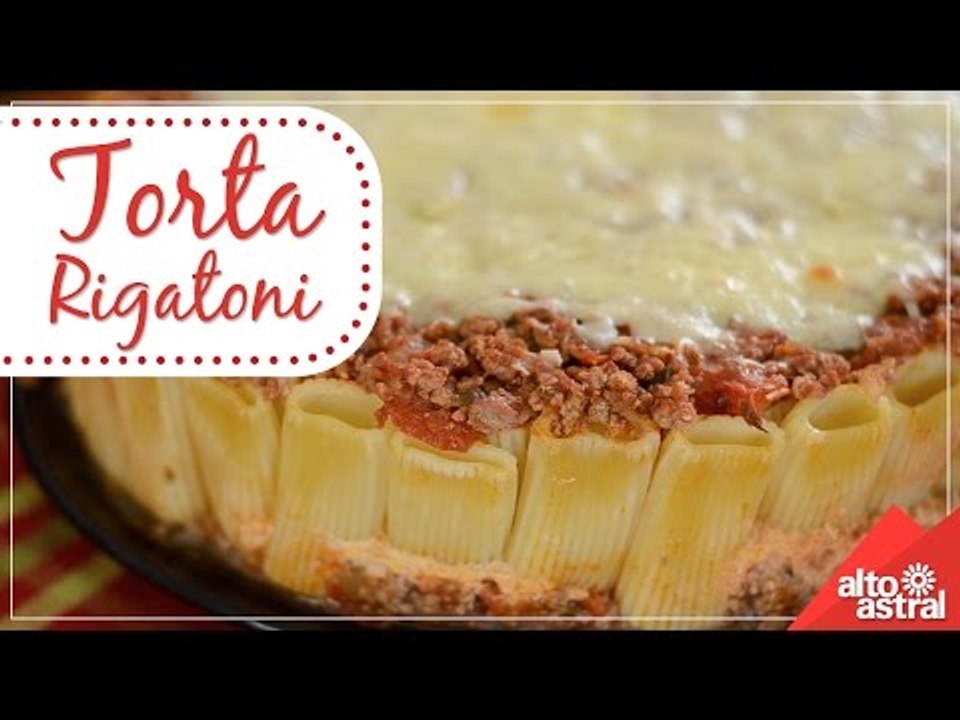 Receita: Torta rigatoni