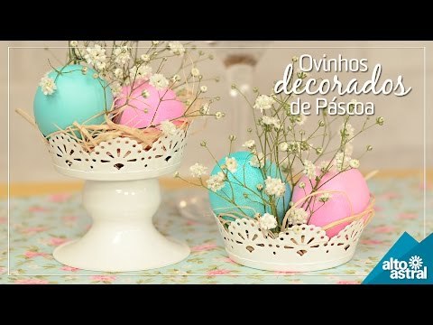 Como fazer ovinhos decorativos para Páscoa