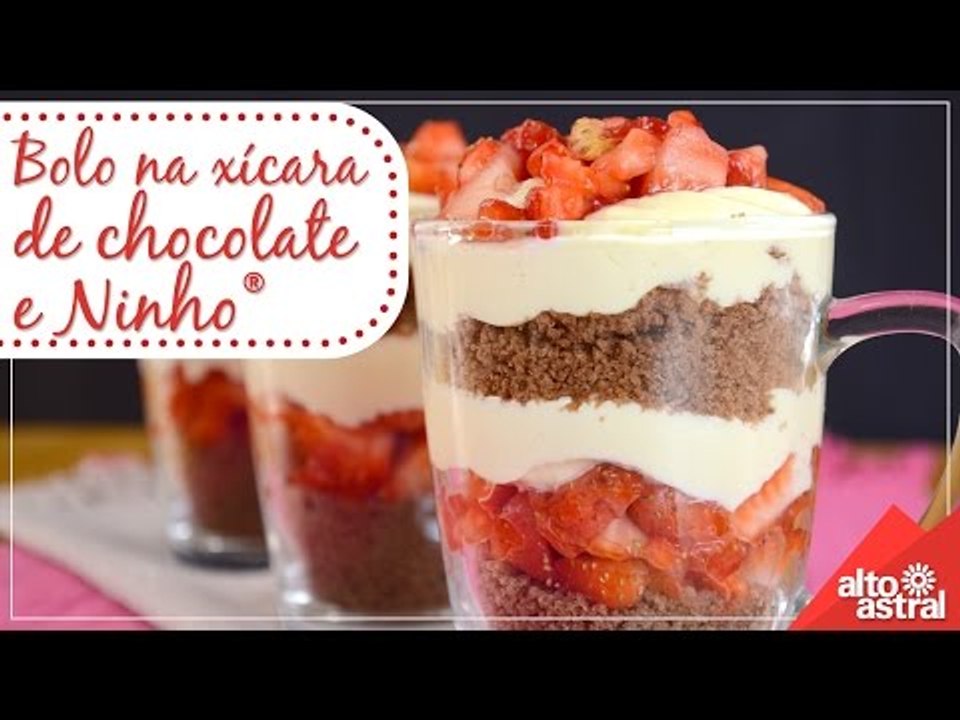 Receita: Bolo na xícara de chocolate e Ninho®