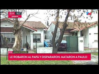 Matan a un nene de 3 años en Lomas de Zamora tras un robo