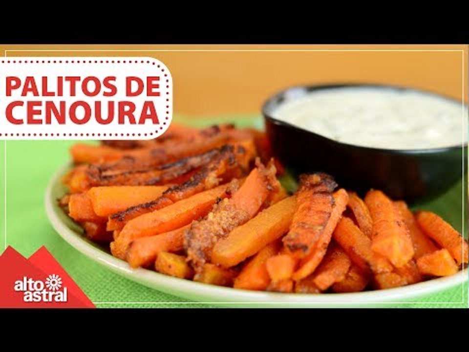 Como fazer Palitos de Cenoura