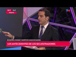 Los antecedentes de los secuestradores de Lomas de Zamora