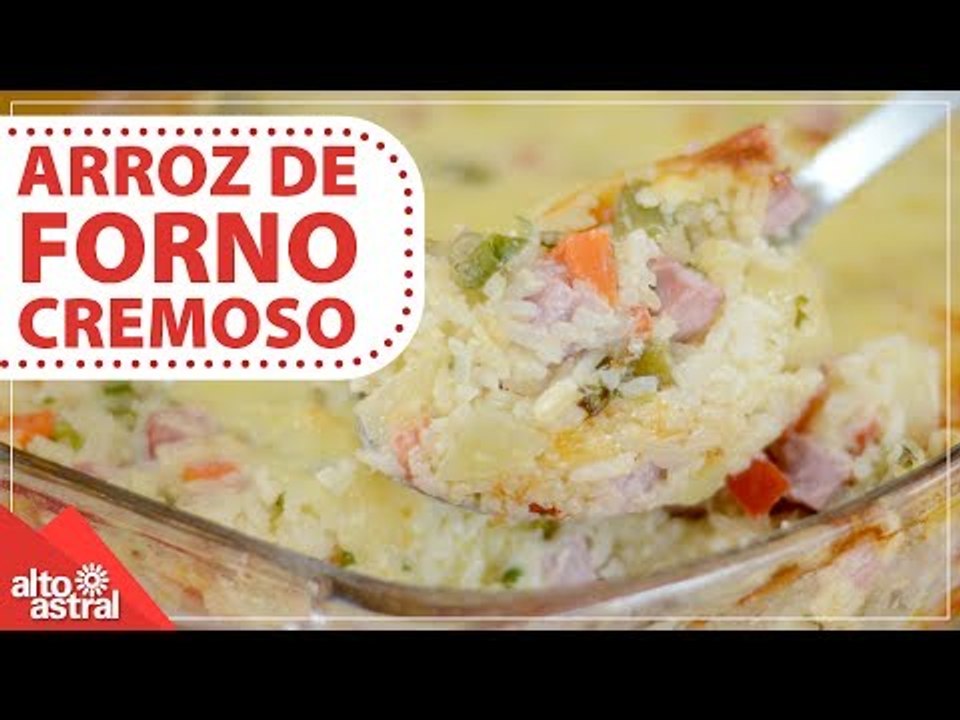 Como fazer Arroz de Forno Cremoso com Legumes