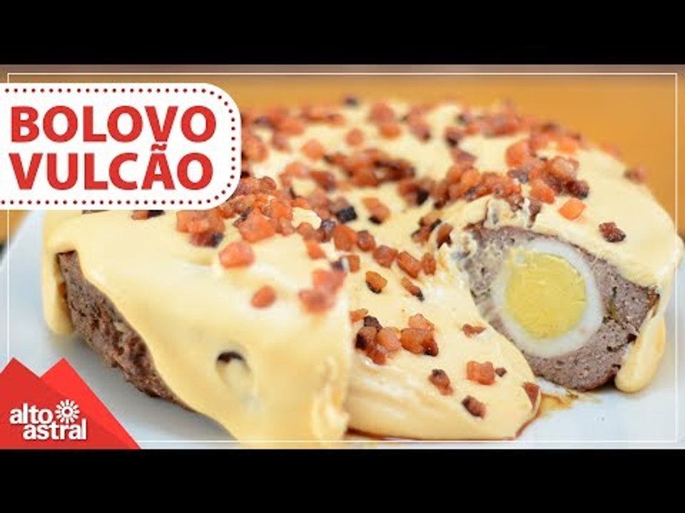 Como fazer Bolovo Vulcão!