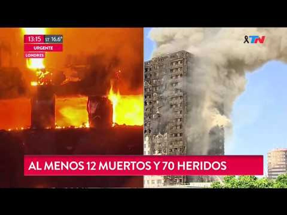 Incendio de Londres: Siguen buscando sobrevivientes