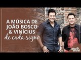 A música de João Bosco & Vinicius de cada signo