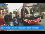Se levantó el paro de transportes en Córdoba después de 10 días