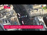 Incendio del edificio en Londres: Más de 30 muertos y marcha por justicia