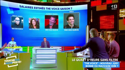 Salaires des membres du jury de The Voice : TPMP réagit !