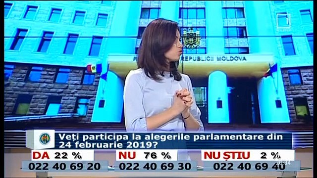 Dezbatere Electorală la M1, 8 februarie 2019 (partea 2): Sergiu Mocanu (Antimafie), Vitalie Marinuţă (PVE), Veaceslav Nigai (PCRM)