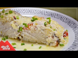 Como fazer Bacalhau com creme branco | Receitas