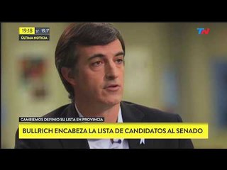 Cambiemos: Bullrich encabeza la lista de candidatos al Senado