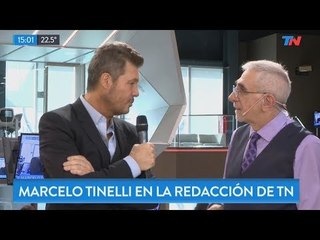 Marcelo Tinelli pasó por "Metadata"