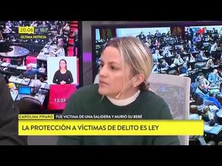 El debato sobre la aprobación de la Ley de protección a victimas de delitos