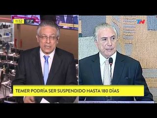 Temer acusado formalmente de corrupción