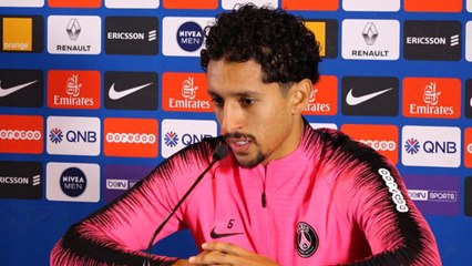 PSG - Marquinhos : "On a confiance en notre équipe pour faire de très belles choses"