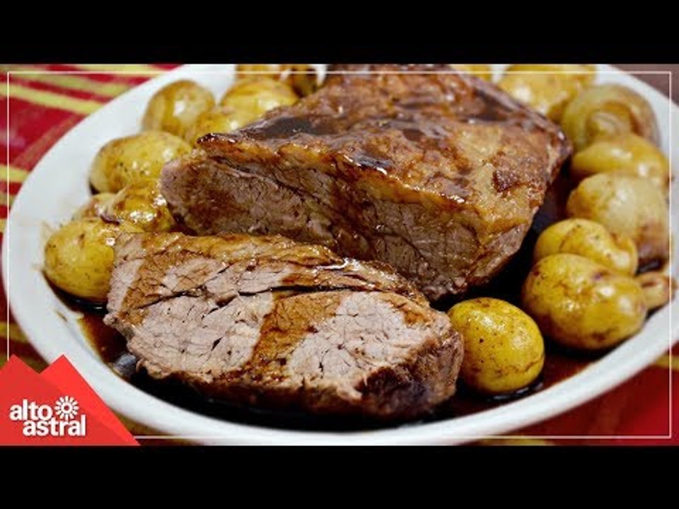 Como fazer maminha assada com batatas | Receitas