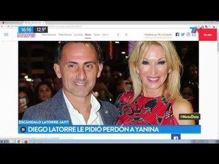 ¿Diego Latorre le pidio disculpas a Yanina?