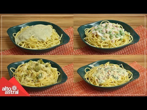 4 Molhos Brancos | Receitas Alto Astral