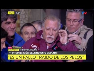 Intervención del Sindicato de Canillitas: Habló Omar Plaini