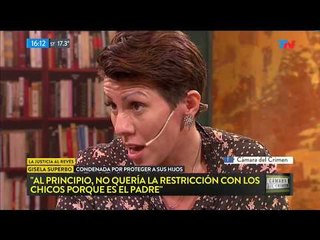 Condenada por proteger a sus hijos