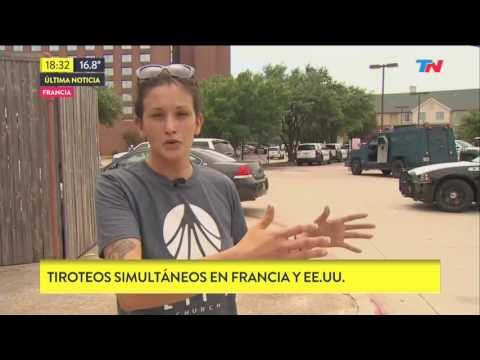 Tiroteos simultaneos en Francia y EEUU